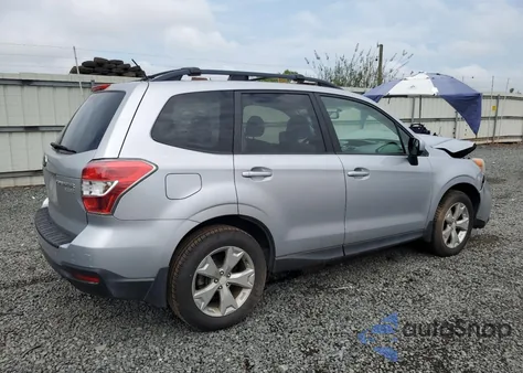 2015 Subaru Forester 2.5I Premium z USA, uszkodzony, nr VIN JF2SJADC0FH548947